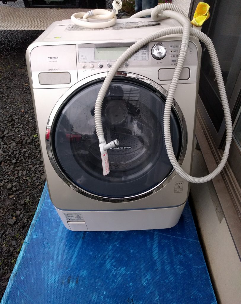 【東茨城郡城里町】洗濯機1点の回収☆ご処分品の状態により回収料金がグッと安くなりお喜びいただけました！