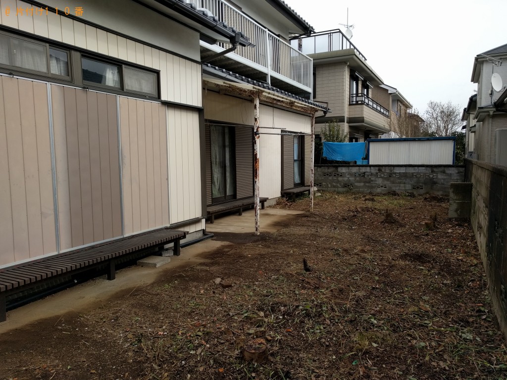 【常陸太田市】脚立、物置、自転車等の回収・処分ご依頼 お客様の声
