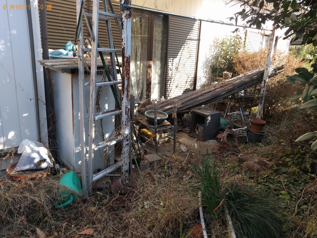 【常陸太田市】脚立、物置、自転車等の回収・処分ご依頼 お客様の声