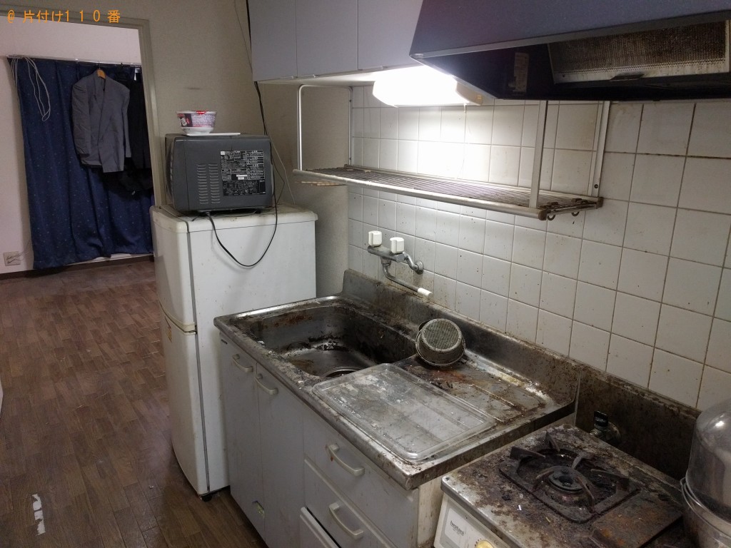 【日立市】2tトラック1台程度の出張不用品の回収・処分