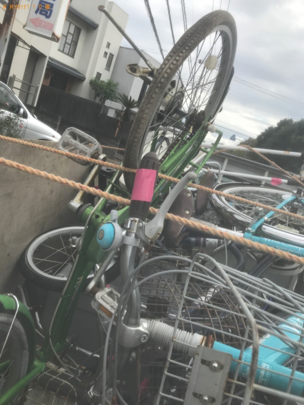 【つくば市】自転車の回収・処分ご依頼　お客様の声