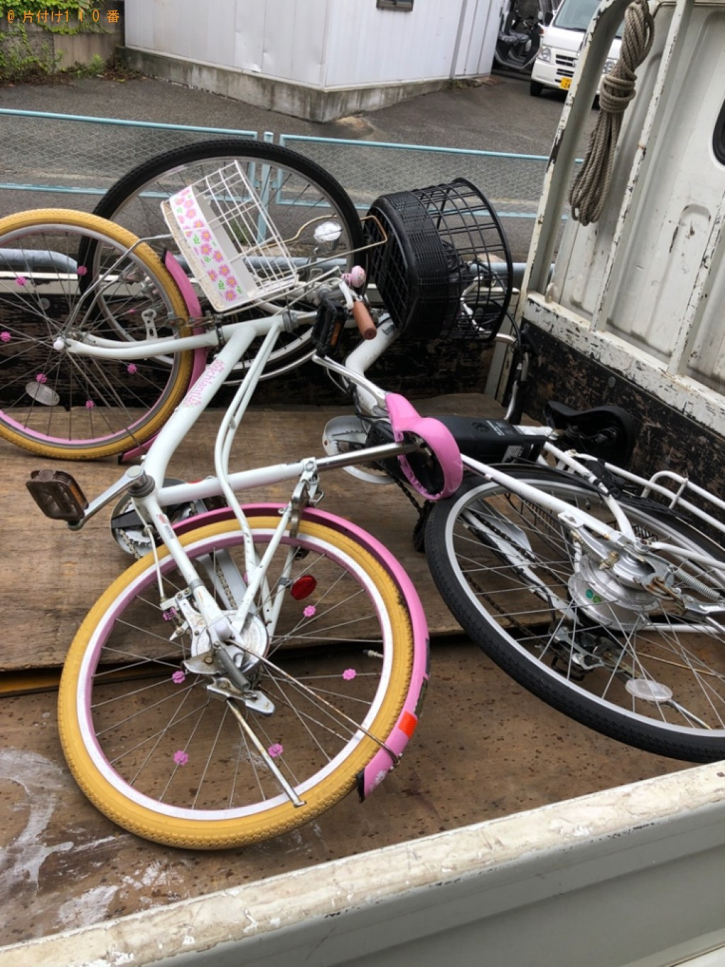 自転車の回収・処分ご依頼　お客様の声