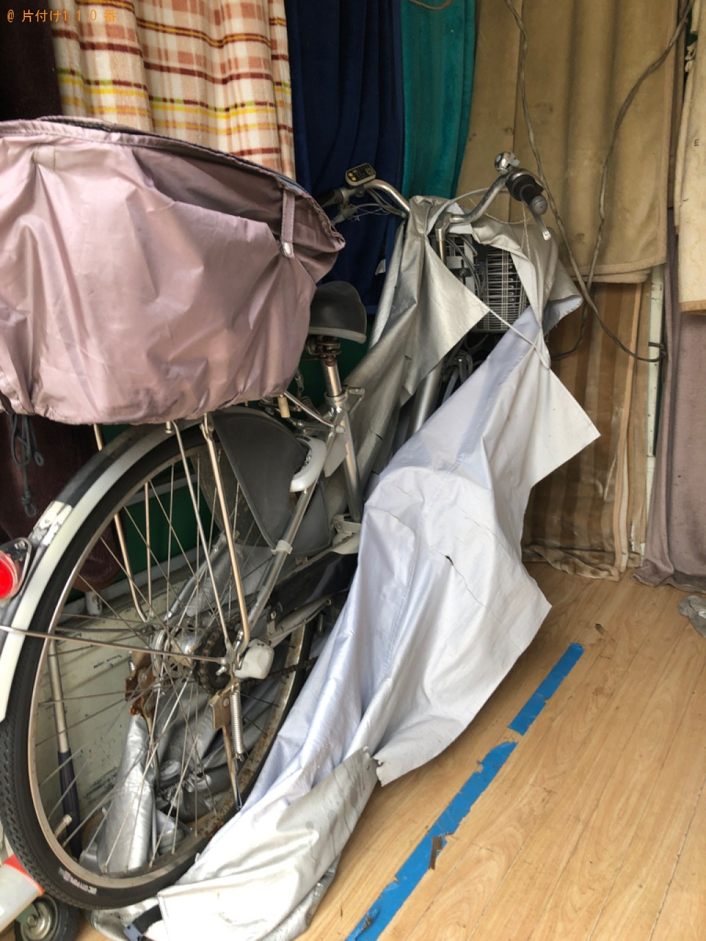 【守谷市】自転車、こたつ、布団、机等の回収・処分ご依頼