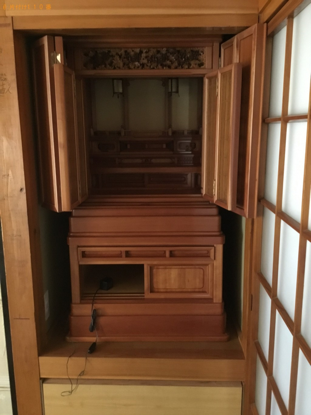 仏壇の回収・処分ご依頼　お客様の声