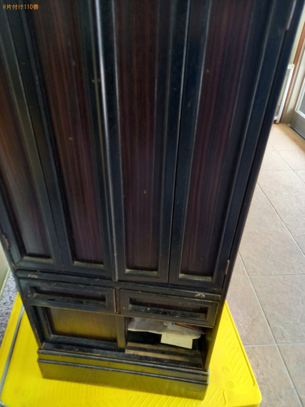 仏壇、仏具、衣装ケースの回収・処分ご依頼　お客様の声