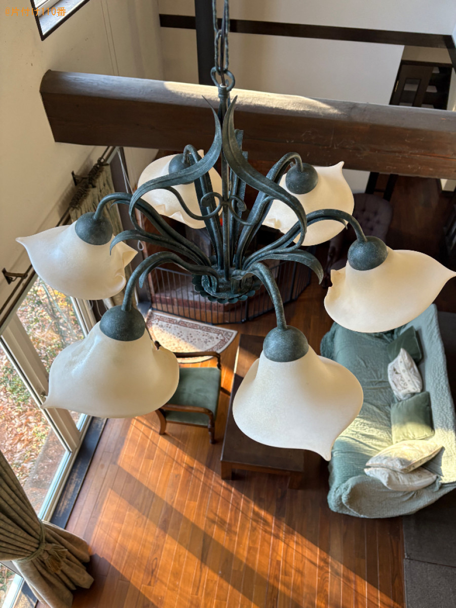 シャンデリアの掃除ご依頼 お客様の声