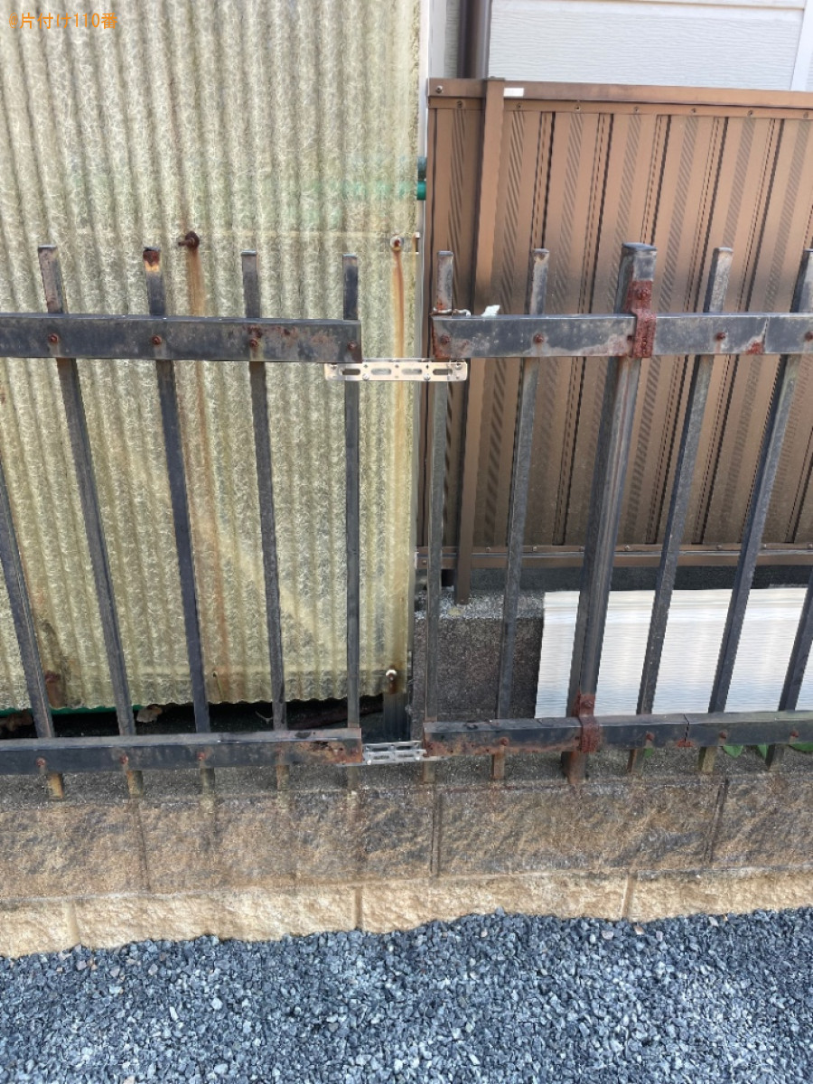 隣との境目のフェンスを直す作業ご依頼　お客様の声